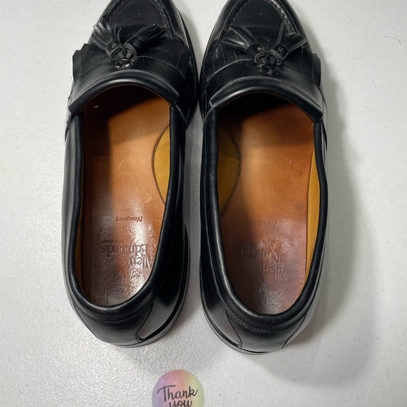 Allen Edmonds Newport Black Tassel Loafers Size 10.5 D  SB-20